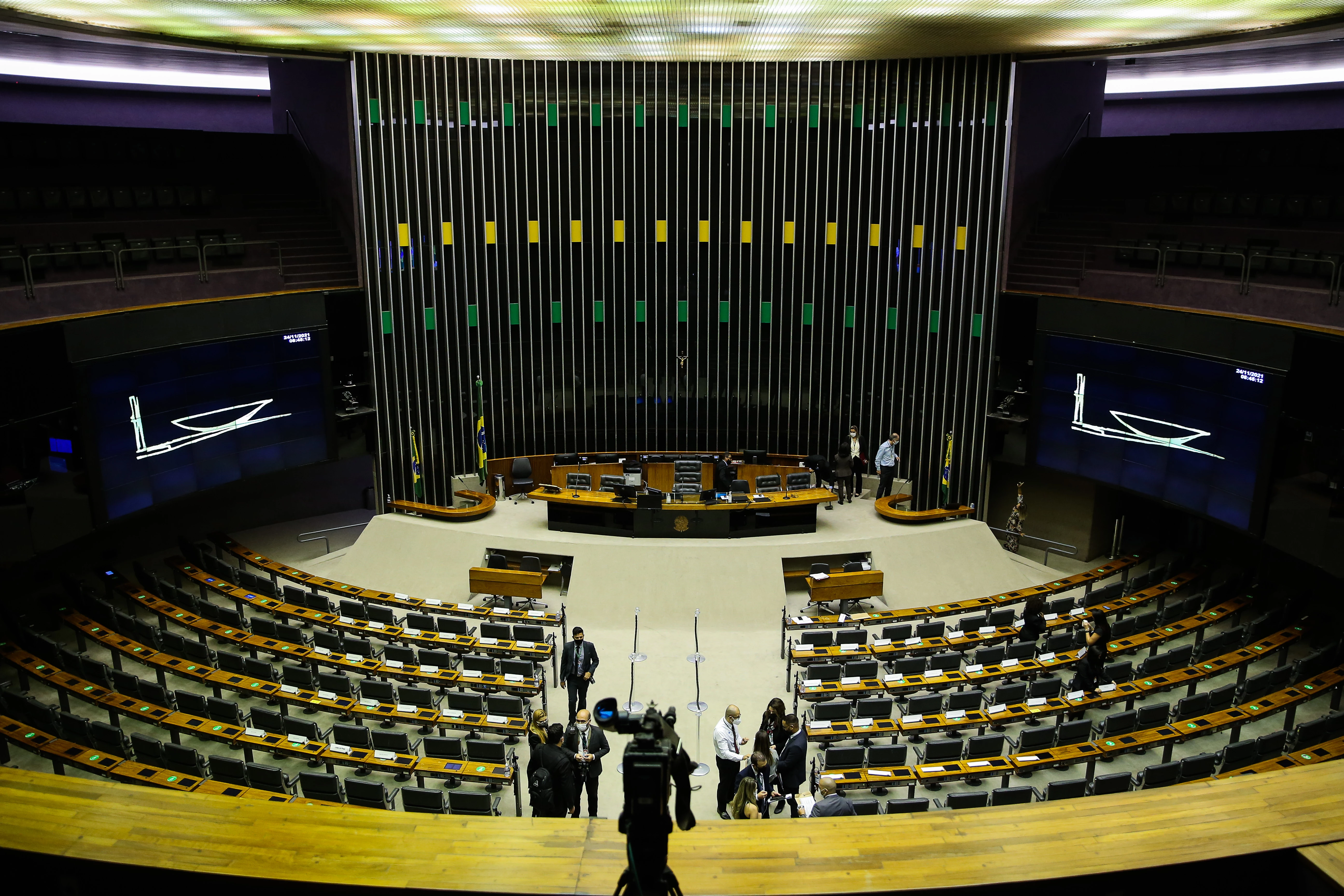Plenário da Câmara dos Deputados, que receberá os 18 representantes eleitos pelo Maranhão